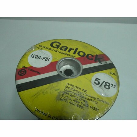 Garlock 1200-PBI BRAIDED COMPRESSION PACKING 5LBS 5/8IN PUMP PARTS AND ACCESSORY 41220-2040